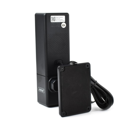 IP Κάμερα Παρακολούθησης Wi-Fi 4K σε Μαύρο Χρώμα