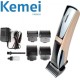 Kemei Επαναφορτιζόμενη Κουρευτική Μηχανή Χρυσή KM-5018 Kemei Επαναφορτιζόμενη Κουρευτική Μηχανή Χρυσή KM-5018