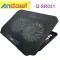 Andowl Q-SR03 Cooling Pad για Laptop έως 17" με 2 Ανεμιστήρες