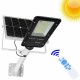Foyu Στεγανό Ηλιακό Φωτιστικό Δρόμου IP67 με Αισθητήρα Φωτός και Τηλεχειριστήριο και Ψυχρό Λευκό Φως σε Μαύρο Χρώμα FO-6100