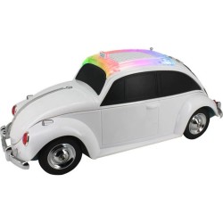 WS-1958 Ηχείο Bluetooth Σκαραβαίος 3W με Ραδιόφωνο και Διάρκεια Μπαταρίας έως 6 ώρες Λευκό