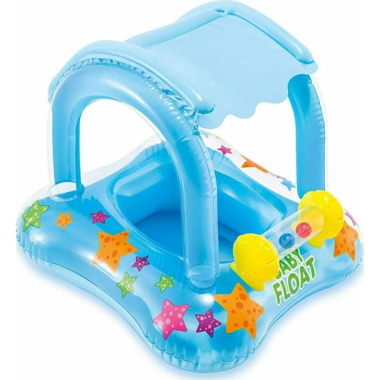 Φουσκωτό Baby Float για Παιδιά Μέχρι 3 Ετών Μπλε oem