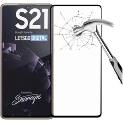 5D Full Glue Tempered Glass - for Samsung Galaxy S21 black oem