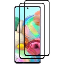 5D Full Face Tempered Glass Black (Galaxy A71) oem
