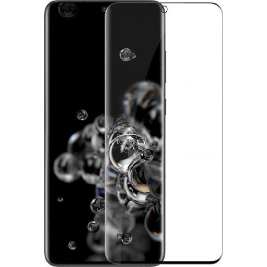 Full Face Tempered Glass Black (Galaxy S20+) oem
