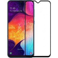 3D Full Face Tempered Glass Black (Galaxy A50/A30) oem