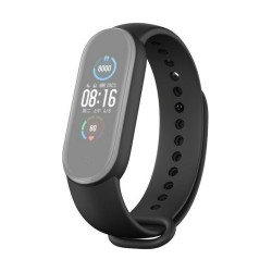 Λουράκι Σιλικόνης Μαύρο (Mi Smart Band 5/Mi Smart Band 6)