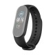 Λουράκι Σιλικόνης Μαύρο (Mi Smart Band 5/Mi Smart Band 6)