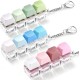 Keyboard Button Design Fidget Stress Relief Keychain with LED Light 4 buttons- 3 τμχ