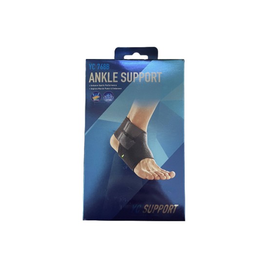YC Support YC 768B Επιστραγαλίδα σε Μαύρο χρώμα YC Support YC 768B Επιστραγαλίδα σε Μαύρο χρώμα