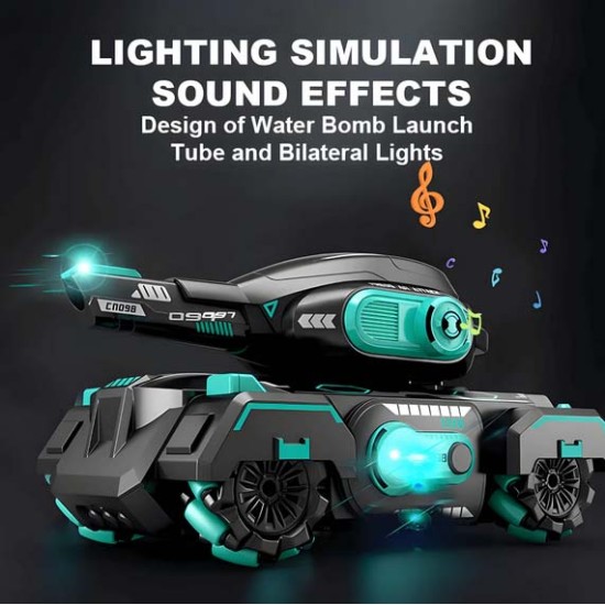 Water Bomb 4WD Military Tank RC Toy - Coolest Toy Ever!