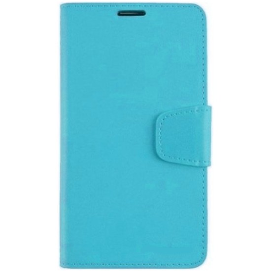 Θήκη πορτοφόλι & stand με υποδοχές καρτών και μαγνητικό κούμπωμα από δέρμα TPU για Samsung Galaxy A33 5G Γαλάζιο