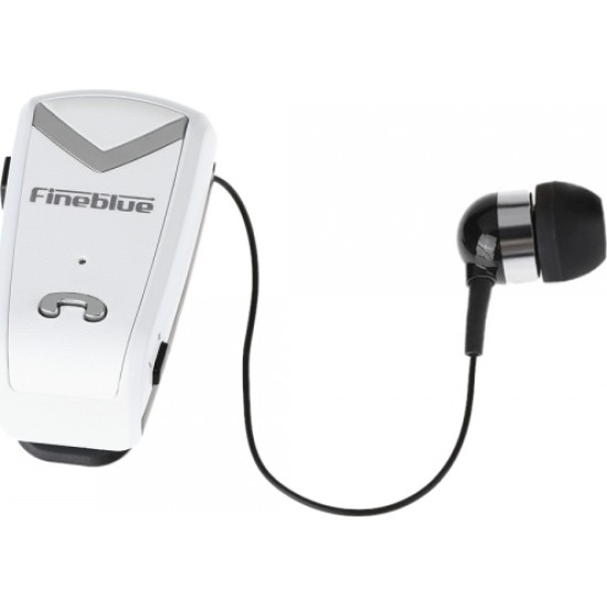 Fineblue FV2 bluetooth hands free ακουστικό Λευκό Fineblue FV2 bluetooth hands free ακουστικό Λευκό