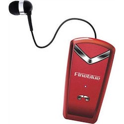 Fineblue FV2 bluetooth hands free ακουστικό Κόκκινο