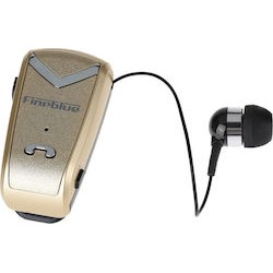 Fineblue FV2 bluetooth hands free ακουστικό Χρυσό