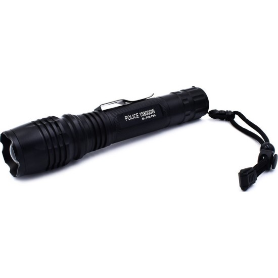Φακός Tactical LED XHP50 Αλουμινίου X-Balog BL-P8-P50 - Μαύρος