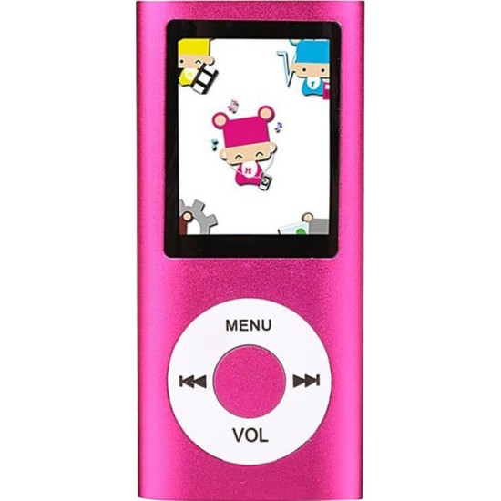 Andowl QPOD5 MP4 Player με Οθόνη 1.8" Κόκκινο Andowl QPOD5 MP4 Player με Οθόνη 1.8" Κόκκινο