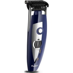 Επαναφορτιζόμενη Ξυριστική Μηχανή και Trimmer δύο Λεπίδων - Kemei KM-981