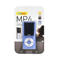 Andowl QPOD5 MP4 Player με Οθόνη 1.8" Μπλε