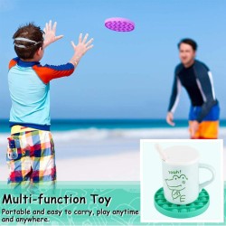 Push pop it Bubble Fidget Toy Stress Reliever Unicorn rainbow colours