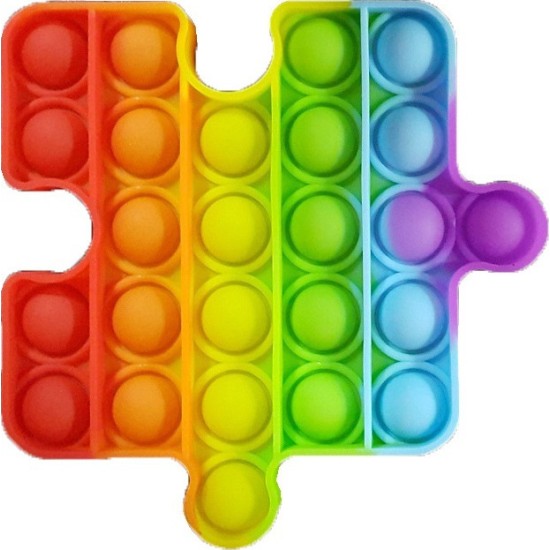 Push pop it Bubble Fidget Toy Stress Reliever rainbow colours Puzzle Tetris Push pop it Bubble Fidget Toy Stress Reliever rainbow colours Puzzle Tetris
