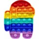 Push pop it Bubble Fidget Toy Stress Reliever TikTok Rainbow Colours Push pop it Bubble Fidget Toy Stress Reliever TikTok Rainbow Colours
