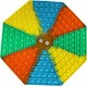 Pop it Bubble Fidget Toy Stress Reliever Rainbow Colours ΕΠΙΤΡΑΠΕΖΙΟ 8 ΠΑΙΧΤΕΣ SUPER ΓΙΓΑΣ 40CM*40CM