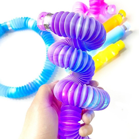 POP IT FIDGET ΣΩΛΗΝΑΣ ΜΕ ΦΩΣ & ΗΧΟ