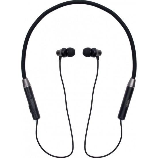 Remax RB-S29 Neckband Bluetooth Ασύρματα στερεοφωνικά ακουστικά κεφαλής μαύρο Remax RB-S29 Neckband Bluetooth Ασύρματα στερεοφωνικά ακουστικά κεφαλής μαύρο