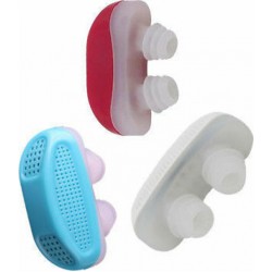 ANTI SNORE APNEA NOSE CLIP ANTI-SNORING BREATH AID STOP SNORE DEVICE Σετ 2 τμχ