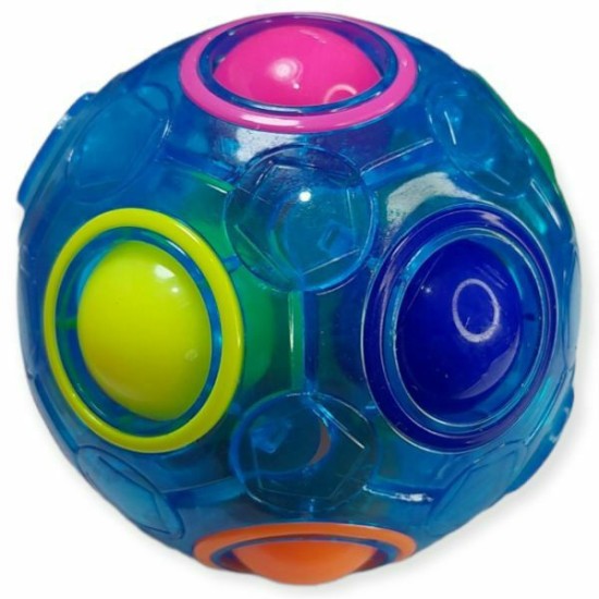 Football Fidget BALL Cube Φωτιζόμενο Blue Football Fidget BALL Cube Φωτιζόμενο Blue