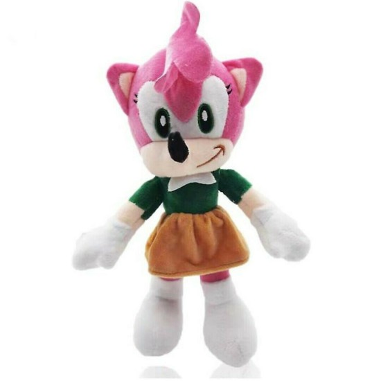 Λούτρινο κουκλάκι Sonic the Hedgehog 15cm μεσαίο pink oem