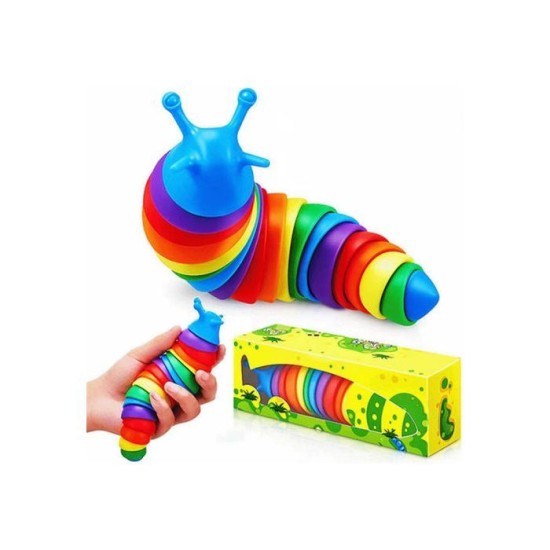 Fidget Finger Slug Μωβ 18cm Παιχνίδι Σαλιγκάρι Fidget Finger Slug Μωβ 18cm Παιχνίδι Σαλιγκάρι