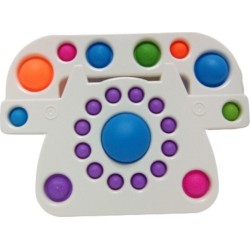 POP IT FIDGET ΣΚΛΗΡΗ ΠΑΛΕΤΑ ΤΗΛΕΦΩΝΟ ΛΕΥΚΟ