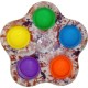 Pop it Fidget Παραλλαγης Σπινερ Πολύχρωμο 9CM/5 P