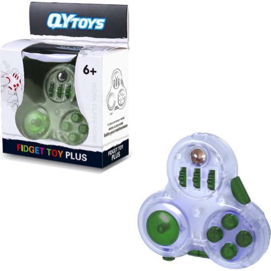 Παιχνίδι αποσυμπίεσης ABS QIYI 9 in 1 variety rub push pop it sensory fidget toy fidget toys set for people relief stress Green (oem) Παιχνίδι αποσυμπίεσης ABS QIYI 9 in 1 variety rub push pop it sensory fidget toy fidget toys set for people relief stress Green (oem)