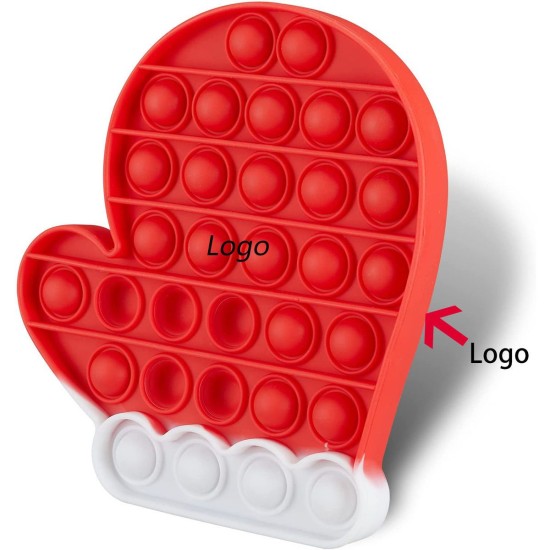 Pop it Santa Claus Άγιος Βασίλης Γάντι