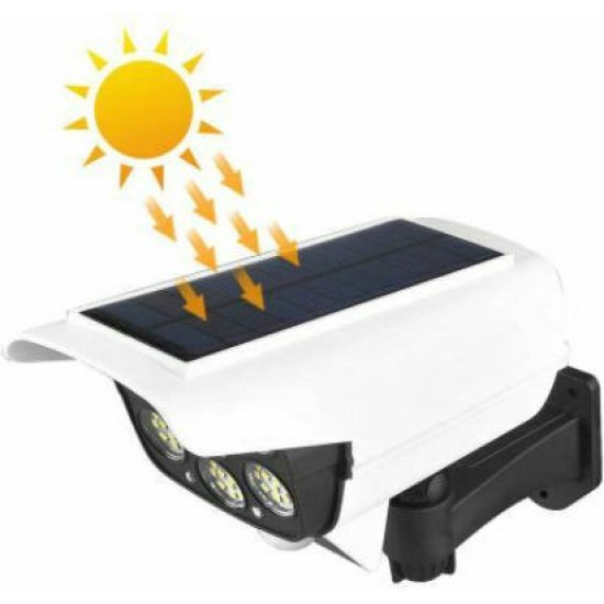 Ηλιακός Προβολέας με Ανίχνευση Κίνησης T-28 20watt Ηλιακός Προβολέας με Ανίχνευση Κίνησης T-28 20watt