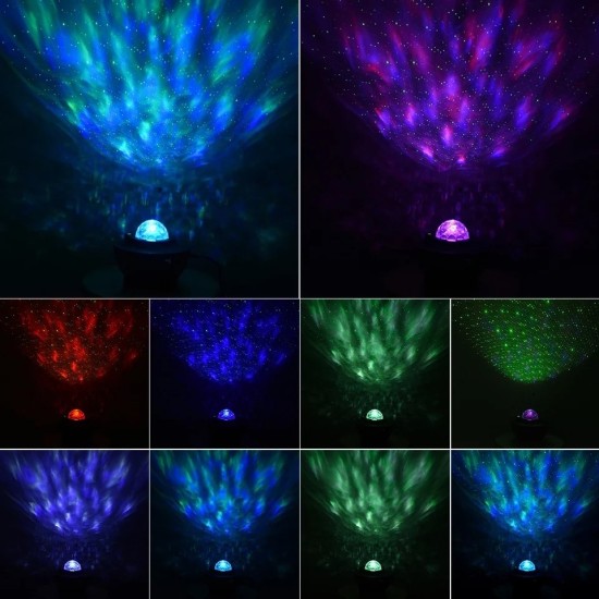 Led Παιδικό Φωτιστικό Projector Starry A με Προβολή Αστεριών Μαύρο Led Παιδικό Φωτιστικό Projector Starry A με Προβολή Αστεριών Μαύρο