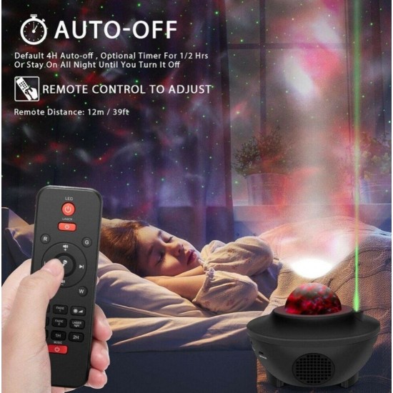 Led Παιδικό Φωτιστικό Projector Starry A με Προβολή Αστεριών Μαύρο Led Παιδικό Φωτιστικό Projector Starry A με Προβολή Αστεριών Μαύρο