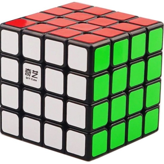 QiYi Ultra Fast Speed Cube Magic Puzzle 4x4x4 Plastic ABS Size 60x60x60 mm (oem)