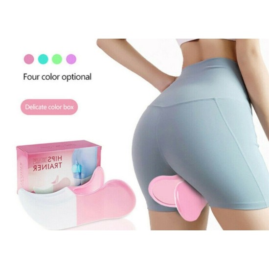 Συσκευή Εκγύμνασης Πυελικών Μυών Και Γλουτών Hips Trainer Λευκό-Μώβ