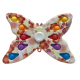 Pop it Bubble Fidget Toy Stress Reliever Spinner σκληρή παλέτα πεταλούδα
