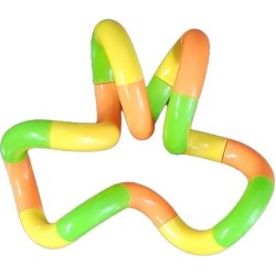 Anti Stress Tangle Fidget Κίτρινο-Πράσινο-Πορτοκαλί