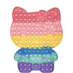 Pop It Fidget Γατούλα Πολύχρωμη 24cmx30cm