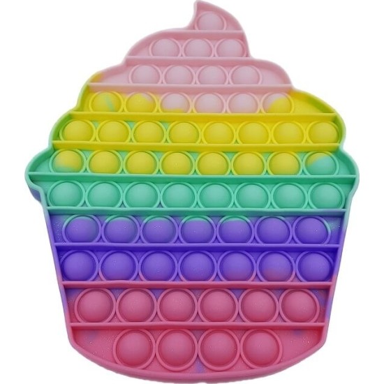 Pop It Fidget Παγωτό Καπελάκι Γίγας