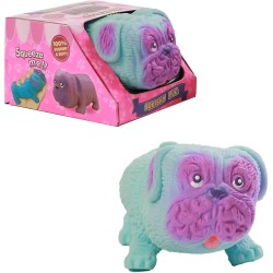 Squishy Fidget αισθητηριακό στρες Pug σκύλου παιχνίδι BLUE