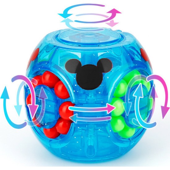 LAZY SUMMER Puzzle Magic Bean Rotating Spinner Cube Educational Stress Reliever Toys (oem) Μπλε LAZY SUMMER Puzzle Magic Bean Rotating Spinner Cube Educational Stress Reliever Toys (oem) Μπλε