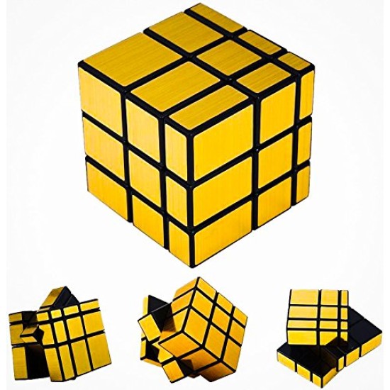 Cube Magic Puzzle Plastic ABS 60mm x 60mm Mirror Gold (oem) Cube Magic Puzzle Plastic ABS 60mm x 60mm Mirror Gold (oem)