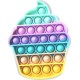Pop it Bubble Fidget Toy Stress Reliever Pastel colours Cupcake Pop it Bubble Fidget Toy Stress Reliever Pastel colours Cupcake